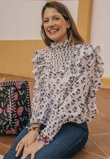 Pendientes cadena barra plata