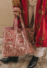 Bolso Tote Bag Coral