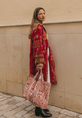 Bolso Tote Bag Coral