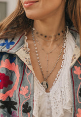 Chaqueta terciopelo corta azul