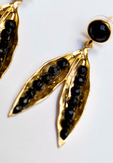 Pendientes padrino negros