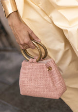 Bolso asa rosa