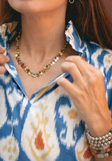 Colgante chapas multicolor