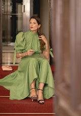 PENDIENTES ROCHI VERDE