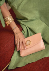 Bolso mini yute rosa
