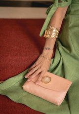 Bolso mini yute rosa