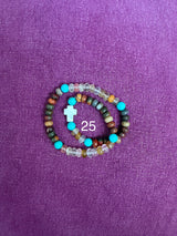 Rosario pulsera dos vueltas