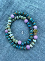 Rosario pulsera cerámica dos vueltas