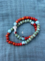 Rosario pulsera cerámica dos vueltas