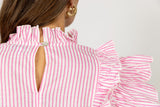 Camisa rayas rosa