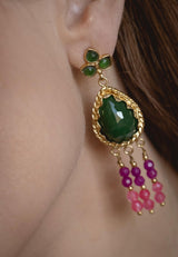 Pendientes Rous Buganvilla