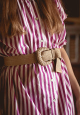 Cinturón Ovalado Camel