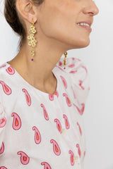 Pendientes Nazarí Lila