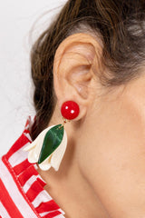 Pendientes tulipán clip