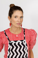 Pendientes racimo coral