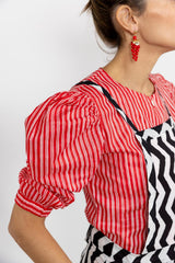 Pendientes racimo coral