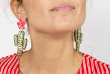 Pendientes cactus