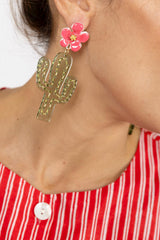 Pendientes cactus