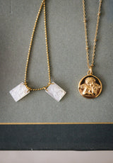 Colgante Ángel de la Guarda Dorado