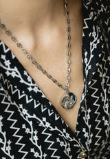 Colgante Virgen del Carmen aline plata