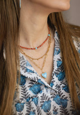 Colgante Mix Bolas coral