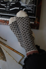 Calcetines estampados soles