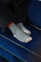 Calcetines rayas verde