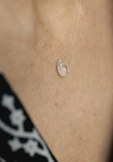 colgante piedra lágrima