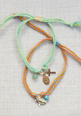 Pulsera cruz y Milagrosa