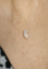 colgante piedra lágrima