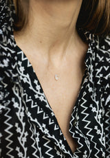 colgante piedra lágrima