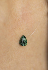 colgante piedra lágrima