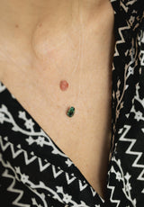 colgante piedra lágrima