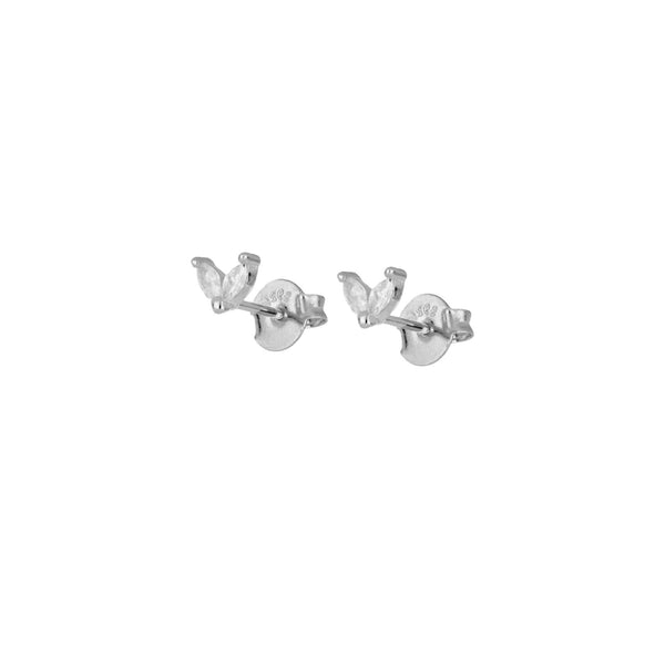 Pendientes Lila Plata