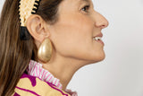 Pendientes ovalado Clip