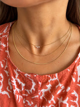 Colgante triple tres circonitas