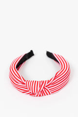 Diadema nudo rayas