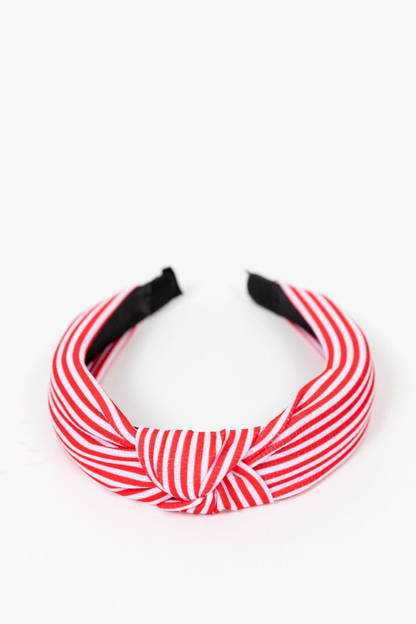 Diadema nudo rayas