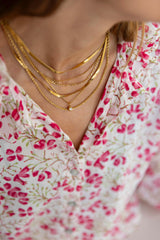 Cadena triple lágrima