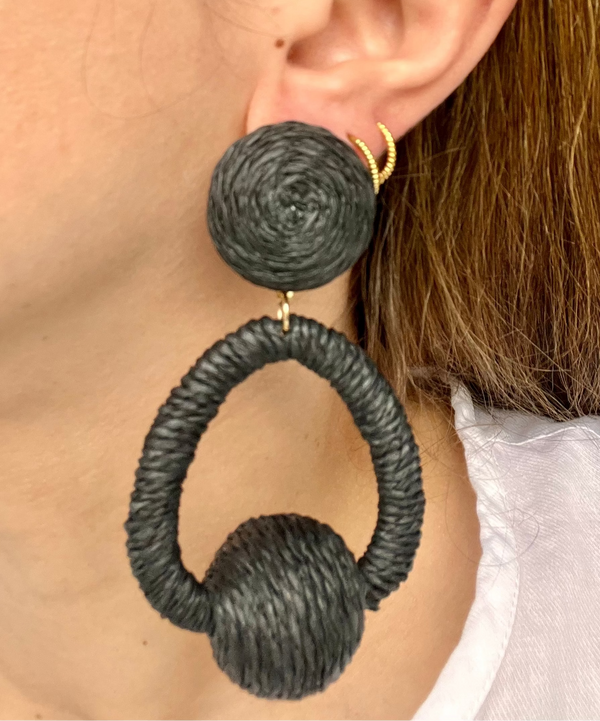 Pendientes Maresme Negro