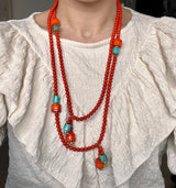 Collar Inca rojo
