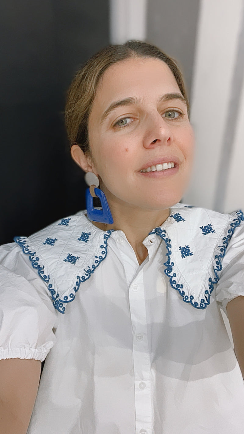 Pendientes Juliet azul