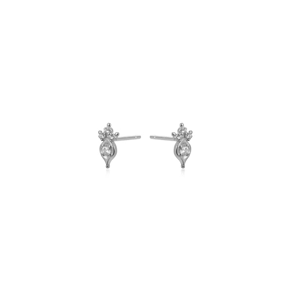 Pendientes Anastasia plata