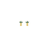 Pendientes Piña amarilla y verde