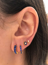 Pendientes poppy Blanco