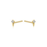 Pendientes poppy Blanco