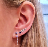 Pendientes Cono Plata