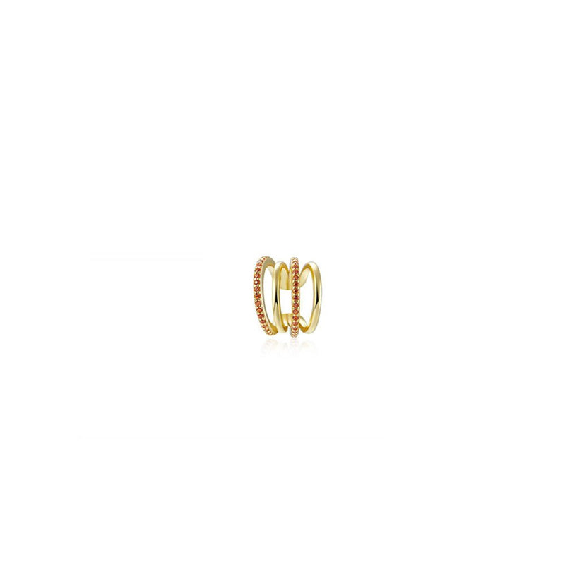 Ear Cuff Chiqui naranja