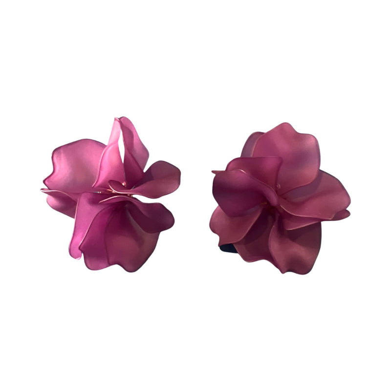 Pendientes Loto morado