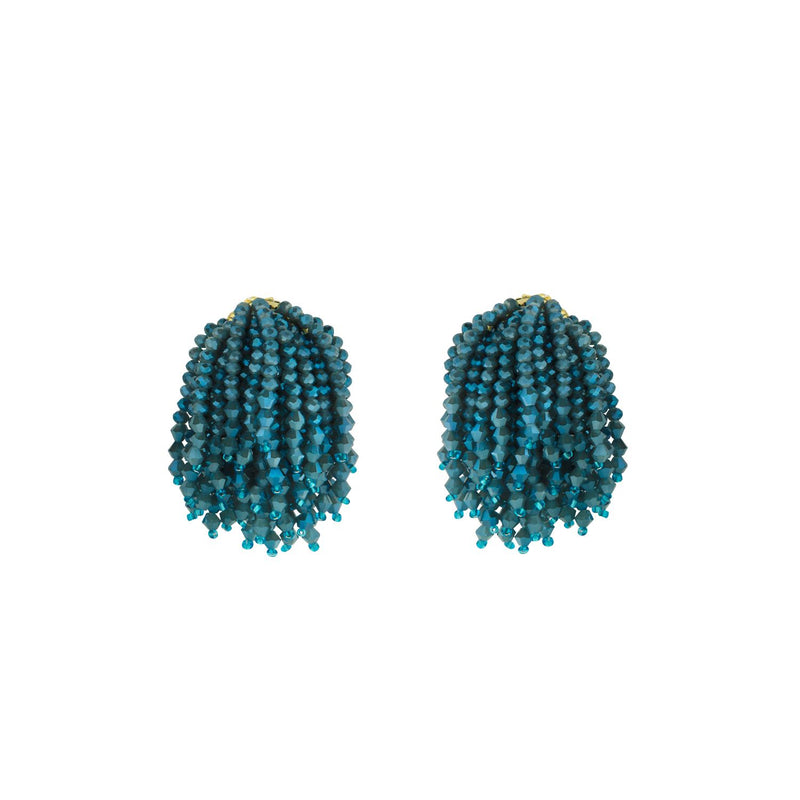 Pendientes Clip Aurelia Azul